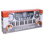 Klávesy s disco koulí a mikrofonem 50x21 cm