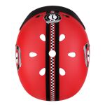 Globber Dětská přilba Elite New Red Racing XS/S (48-53 cm)