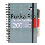 Pukka Pad projektový blok Metallic Executive A5, papír 80g, 100 listů MIX