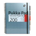 Pukka Pad projektový blok Metallic Executive A4, papír 80g, 100 listů MIX