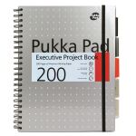 Pukka Pad projektový blok Metallic Executive A4, papír 80g, 100 listů MIX