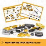 ENGINO Stavebnice CREATIVE BUILDER set Stavebních strojů