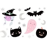 Halloween tetování dočasné , mix vzorů 20 ks