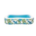 Intex Nafukovací bazén Swim Center Family Tropical 229x152x48cm