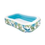 Intex Nafukovací bazén Swim Center Family Tropical 229x152x48cm