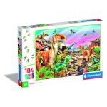 Clementoni Puzzle 104 země dinosaurů