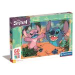 Clementoni Puzzle 60 maxi Disney Stitch