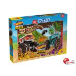 HOT WHEELS Puzzle 50x35cm 60 dílků