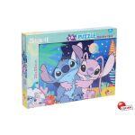 Stitch puzzle oboustranné 35x25 cm 24 dílků