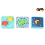 Fat Brain Sada senzorických hraček PlayTab Tile Set 4