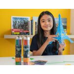 3D pero 3Doodler Start+ a 72 náplní + 10 šablon