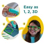 3D pero 3Doodler Start+ a 72 náplní + 10 šablon