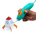 3D pero 3Doodler Start+ a 72 náplní + 10 šablon