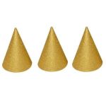 Párty kloboučky zlaté 6ks