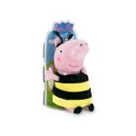 Peppa Pig plyš Peppa v oblečku 28 cm