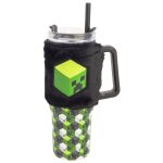 Minecraft Termohrnek s plyšovým návlekem 770 ml