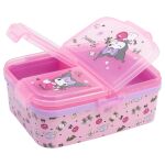 Kuromi Svačinový box s přihrádkami 550 ml