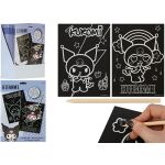Hello Kitty Kuromi Seškrabávací obrázky