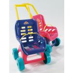 Kočárek pro panenky - růžový 48 cm