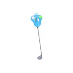 Golfová sada hůl s míčky a jamkou 62 cm