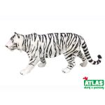 D - Figurka Tygr indický bílý 16 cm