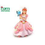 C - Figurka Princezna s ptáčkem 9 cm
