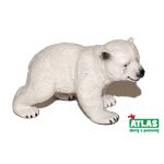A - Figurka Medvěd lední mládě 6,5 cm
