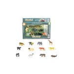 Zvířátka divoká figurky set 12 ks 7 cm