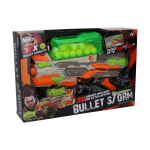 Pistole Bullet Storm s pěnovými míčky 35,4 cm