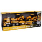 Auto tahač s efekty set se stavebními stroji 48 cm