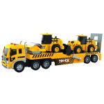 Auto tahač s efekty set se stavebními stroji 48 cm
