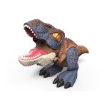 Dinosaurus s efekty hnědý 26,5x11x13 cm