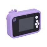 Dětský digitální fotoaparát silikonové pouzdro dino stativ - foto 48Mpx, video Full HD