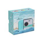 Dětský digitální fotoaparát voděodolný modrý - foto 12Mpx, video Full HD