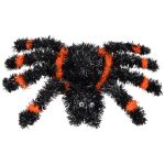 Dekorace Halloween pavouk 33x23 cm na zavěšení