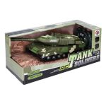 Tank RC na dálkové ovládání s efekty 28 cm