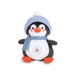 Usínáček svítící s hudbou tučňák 29cm