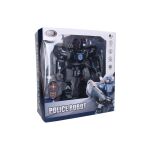 Robot Police střílející s efekty RC na dálkové ovládání 38 cm