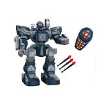 Robot Police střílející s efekty RC na dálkové ovládání 38 cm