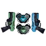 Laser game 2 pistole 2 vesty 20 cm