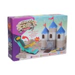 Kinetický písek sada na stavbu s cihliček Hrad 750g - český obal