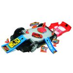 Autoservis rozkládací s autíčky 32cm