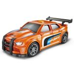 Auto závodní oranžové s efekty 16 cm