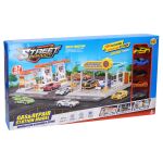 Čerpací stanice autoservis 2v1 set 43,5x34x15,5 cm