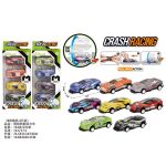 Auta 4 ks set 9 cm