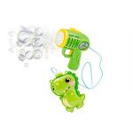 Bublifuk pistole s externí nádržkou dinosaurus 280 ml 15 cm