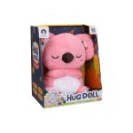 Koala plyšová dýchající růžová s efekty 27 cm