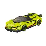 Stavebnice Auto zelené 16,5 cm