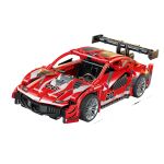 Stavebnice Auto červené 23,6 cm