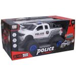 Auto terénní policejní s efekty RC na dálkové ovládání 41,5 cm